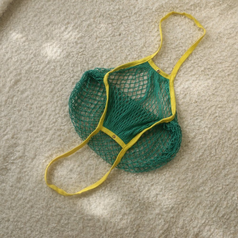 Rope Mesh Reusable Produce Shopping Bag - Picture 4 of 8
